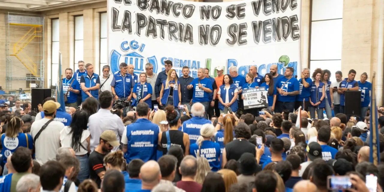 Postergaron el tratamiento legislativo del decreto que transforma el Banco Nación en Sociedad Anónima