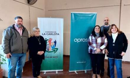 En La Carlota, se realizó la presentación del Sistema de Telemedicina de Apross en el depto. Juárez Celman