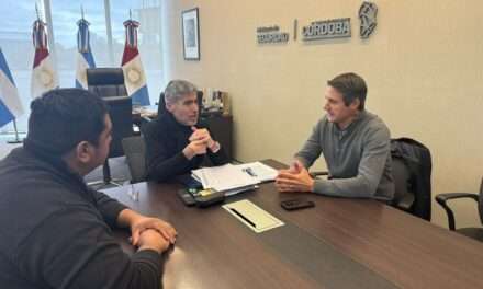 General Cabrera: Cavigliasso se reunió con el Ministro de Seguridad provincial