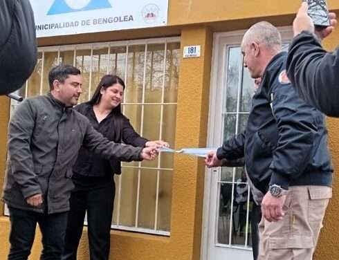 Inauguraron la sede de Defensa Civil en Bengolea