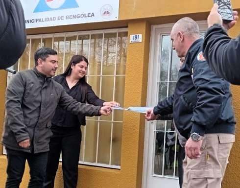 Inauguraron la sede de Defensa Civil en Bengolea