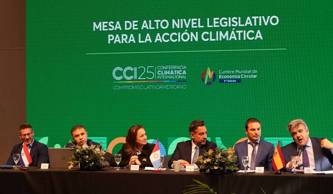 Prunotto presidió la Mesa de Alto Nivel Legislativo para la Acción Climática