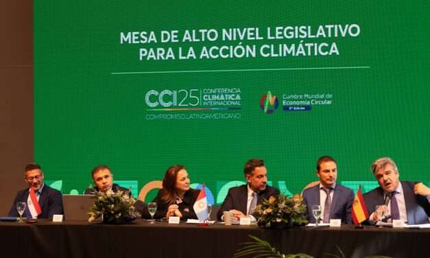 Prunotto presidió la Mesa de Alto Nivel Legislativo para la Acción Climática