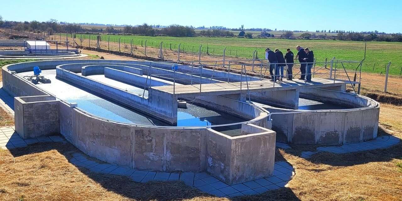 EMOS Río Cuarto supervisó las obras cloacales en Alejandro Roca