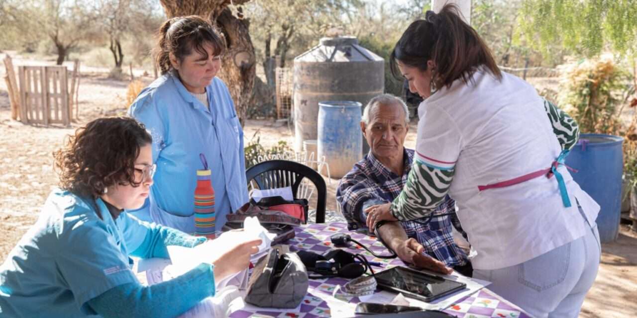 El Programa Familia Rural Sana recorre el interior profundo cordobés