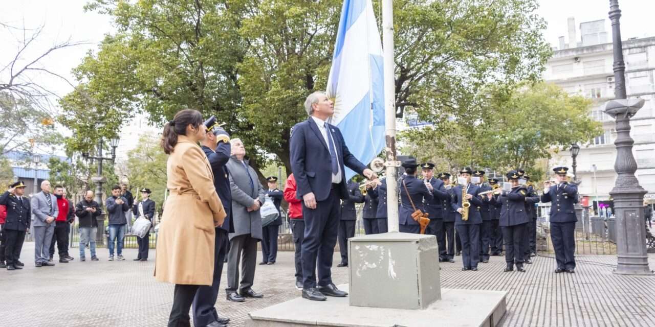 De Rivas encabezó los actos a 209 años de la declaración de la Independencia