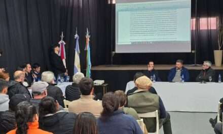 Se abrieron los sobres para la obra de reparación del vertedero de la Laguna Alas Coloradas
