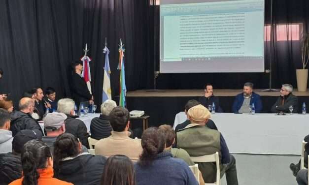 Se abrieron los sobres para la obra de reparación del vertedero de la Laguna Alas Coloradas