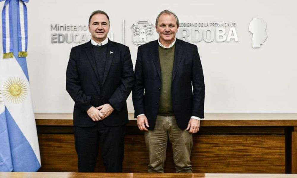 Río Cuarto acordó con la Provincia profundizar los programas educativos