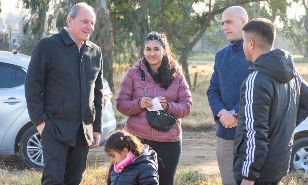 Río Cuarto: Comenzó la entrega de terrenos a los 170 beneficiarios del Loteo Colombres
