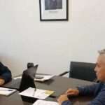 Graglia y el intendente de Villa Huidobro analizaron prioridades estratégicas para el desarrollo local