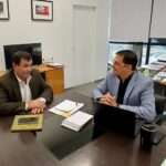 El intendente de Jovita fue recibido por autoridades provinciales