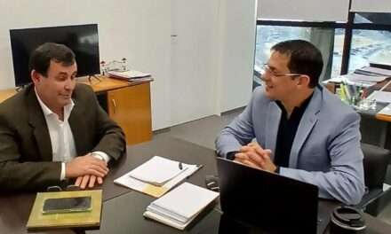 El intendente de Jovita fue recibido por autoridades provinciales