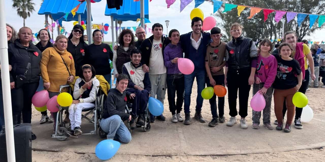 Villa Nueva inauguró su Parque Inclusivo para Niños en el Parque Hipólito Yrigoyen