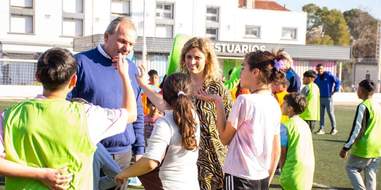 Río Cuarto: Más de 250 niños y niñas participaron de un Encuentro de Deporte Social en el Centro 11