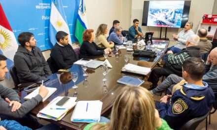 Mesa de Seguridad: presentaron el kit de cámaras para tener Paradas Seguras