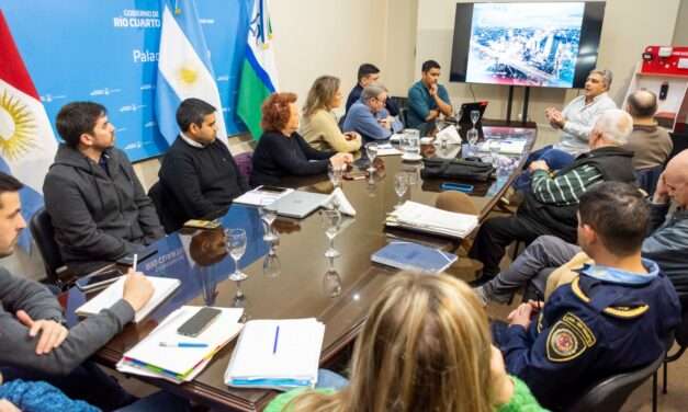 Mesa de Seguridad: presentaron el kit de cámaras para tener Paradas Seguras
