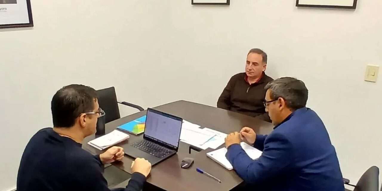 Graglia recibió al intendente de Mattaldi para avanzar en proyectos conjuntos