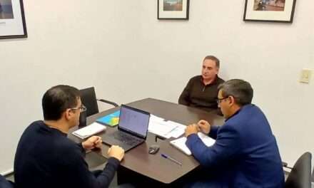 Graglia recibió al intendente de Mattaldi para avanzar en proyectos conjuntos