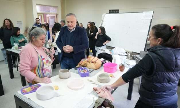 Villa María: la Municipalidad realizó refacciones en la Escuela de Bellas Artes «Emiliano Gómez Clara»