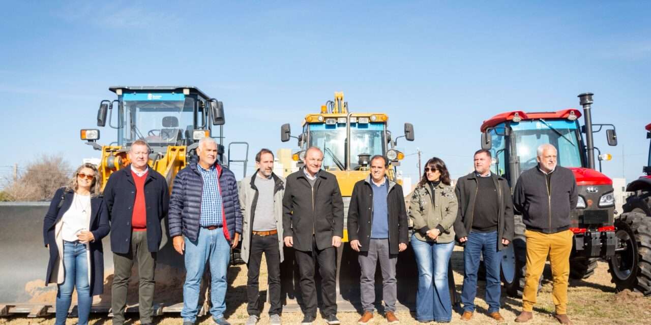 Río Cuarto: el Municipio incorporó más de 20 vehículos y maquinarias para potenciar obras y servicios