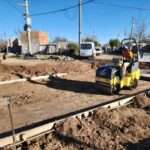Villa María: Avanza la construcción de un badén en el Boulevard Alvear y Costa Rica
