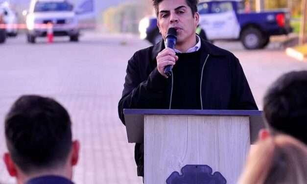 Embalse inauguró el adoquinado de Cabo Primero Huanca en barrio Santa Isabel