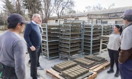 Río Cuarto: El Municipio ya produce sus adoquines y próximamente comenzará a pavimentar