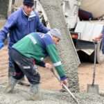 Continúa la pavimentación en el barrio Centro Empleado de Comercio de Villa Nueva