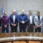 Intendentes de 7 ciudades de la provincia se reunieron en Villa María