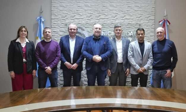 Intendentes de 7 ciudades de la provincia se reunieron en Villa María