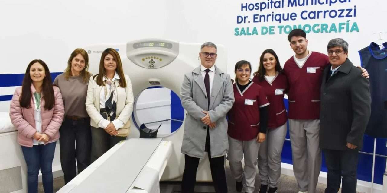 Vicuña Mackenna inauguró tomógrafo y laboratorio en el Hospital Municipal