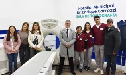 Vicuña Mackenna inauguró tomógrafo y laboratorio en el Hospital Municipal