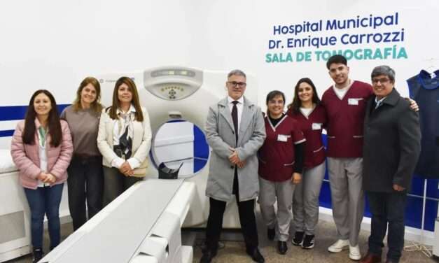 Vicuña Mackenna inauguró tomógrafo y laboratorio en el Hospital Municipal