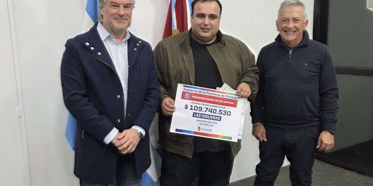 Gas Natural: La Provincia financia obras en cuatro localidades