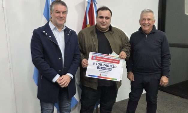 Gas Natural: La Provincia financia obras en cuatro localidades
