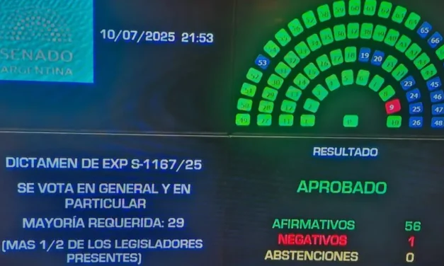 El proyecto de coparticipación de los gobernadores obtuvo media sanción en el Senado