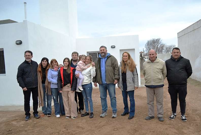 Ucacha entregó la vivienda Nº 34 a una familia de la localidad