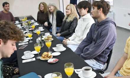 Jóvenes extranjeros llegaron al campus de la UNRC