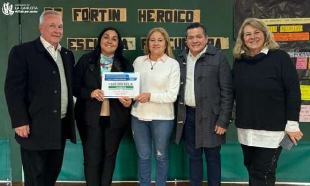 La Carlota: inversión histórica en infraestructura escolar y apoyo a instituciones educativas