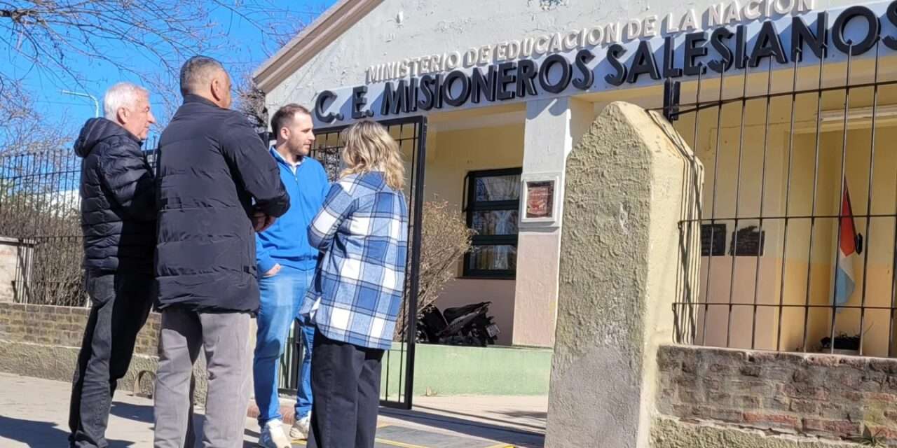 Alejandro Roca: se realizaron mejoras edilicias en instituciones educativas