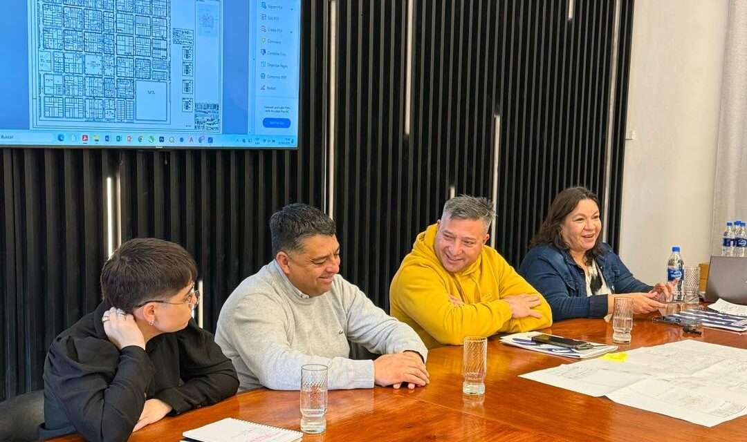 Villa Huidobro avanza con la segunda etapa de la obra de Gas Natural