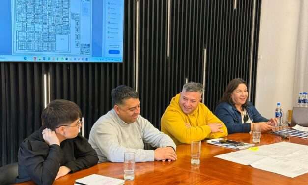 Villa Huidobro avanza con la segunda etapa de la obra de Gas Natural