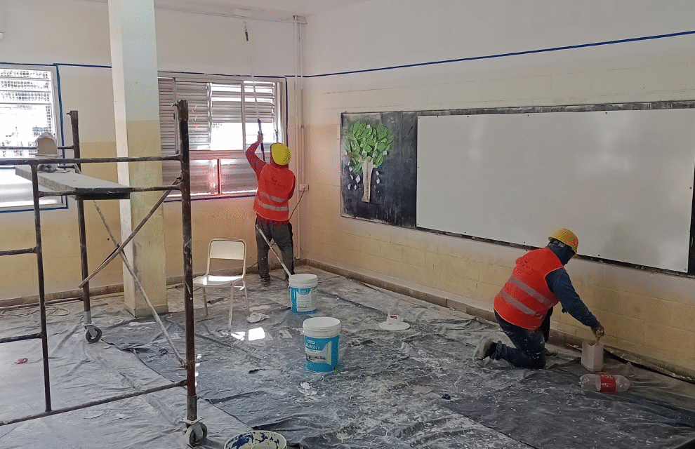 Córdoba pone en valor sus escuelas: trabajos de pintura en 102 instituciones educativas