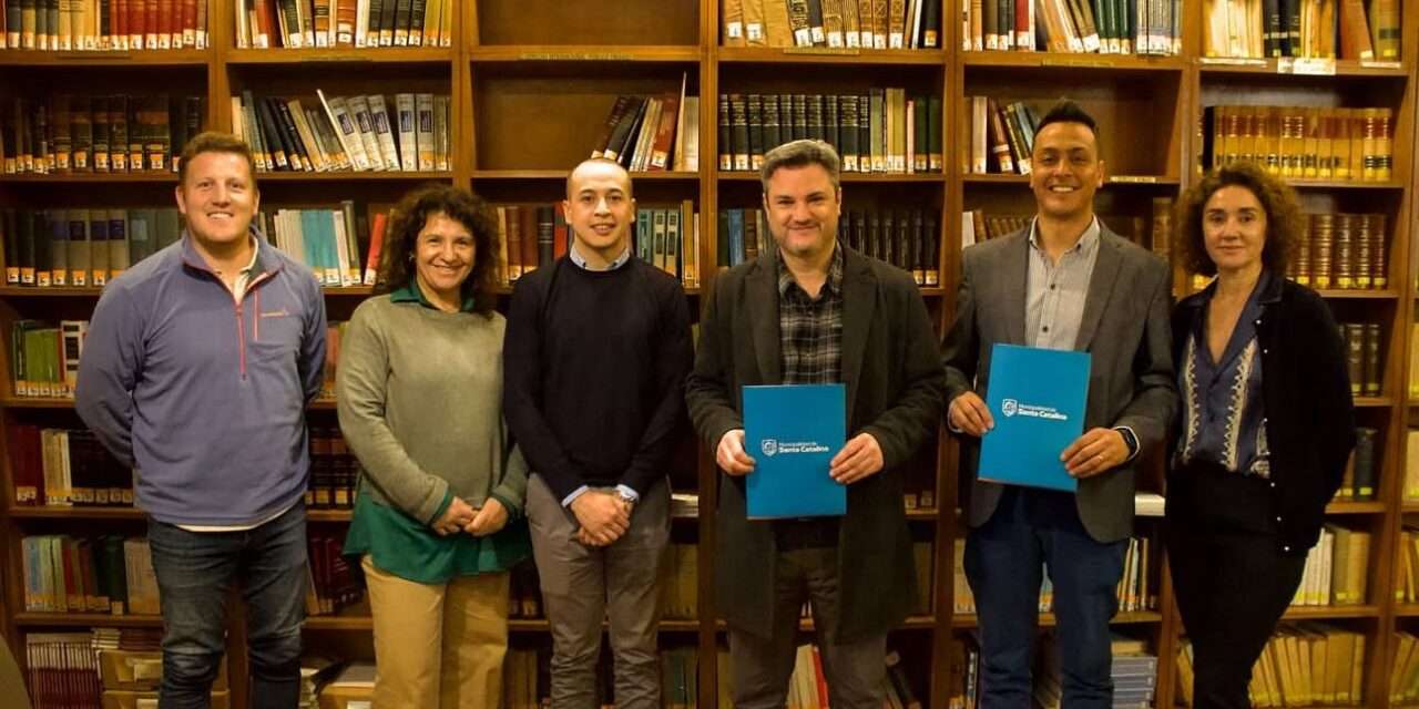 Holmberg firmó un convenio con el Colegio de Abogados para facilitar acceso a lotes