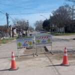 Realizan trabajos de bacheo en Arias