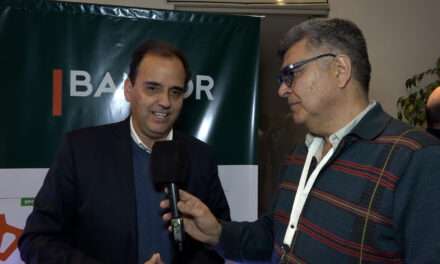 «Muy contento de poder estar nuevamente aquí en la Sociedad Rural»