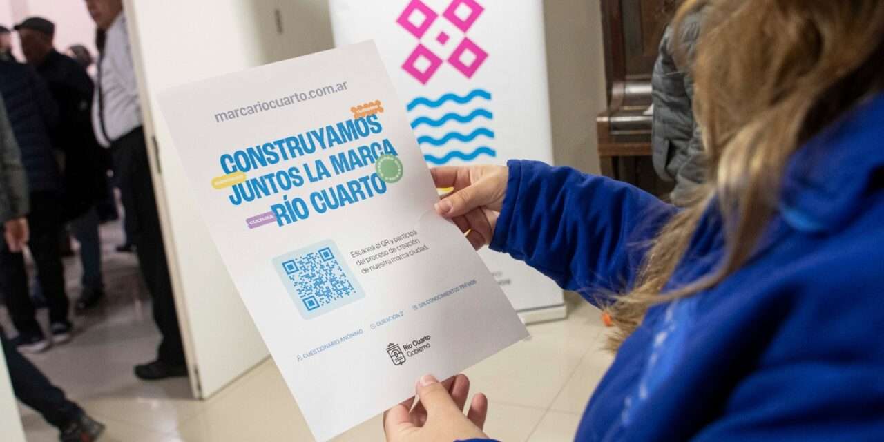 Se extiende la convocatoria para construir la Marca Ciudad de Río Cuarto