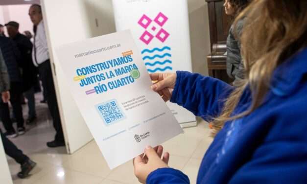 Se extiende la convocatoria para construir la Marca Ciudad de Río Cuarto