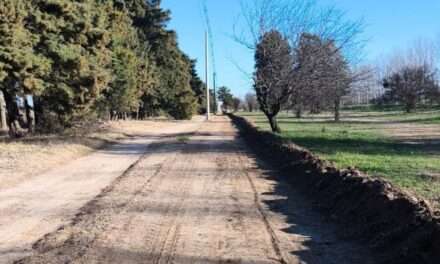 Hernando: avanza con la construcción de una ciclovía en el acceso oeste